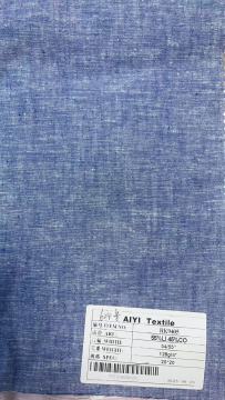 Tessuto di cotone in lino premium per moda sostenibile