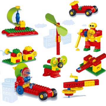 102PCS Building Brick Kit - Early Simple Machines Set for DIY Education