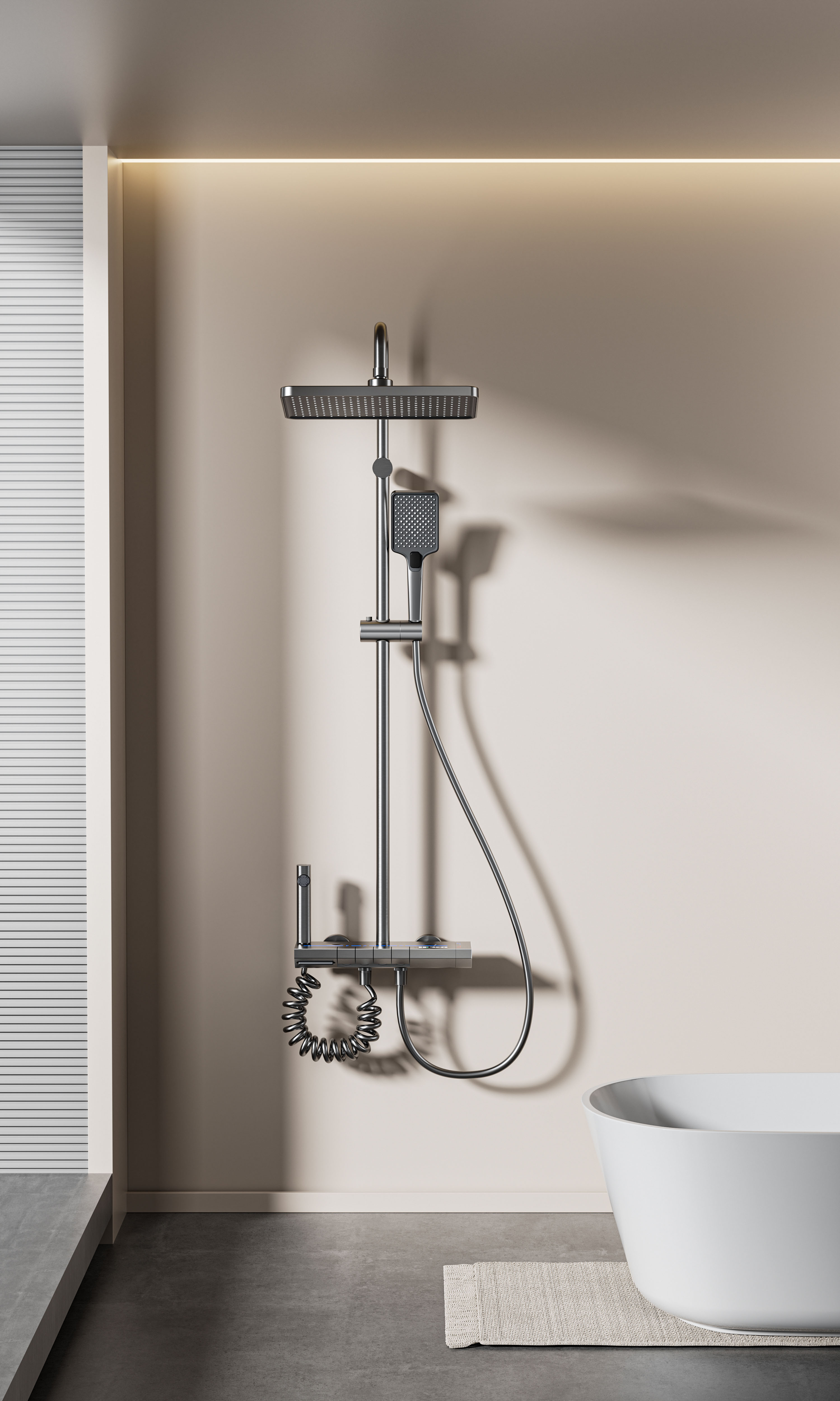 4119 digital shower mixer