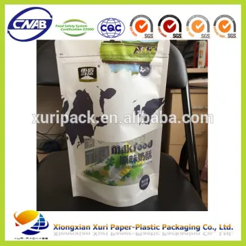 colorful/transparent ziplock plastic bag/zipper