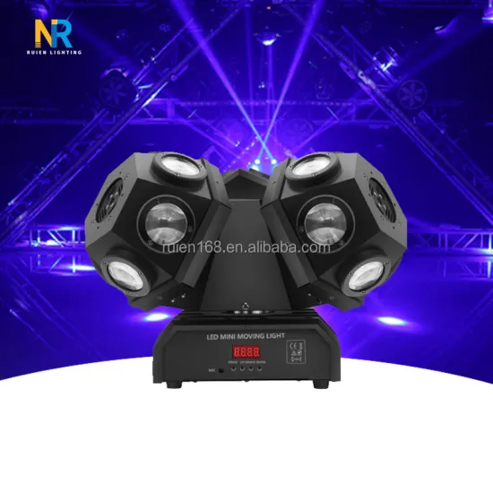 Stage 18 PCS 3-Head RGBW LED Par Can Moving Head Laser Beam Disco Lighting