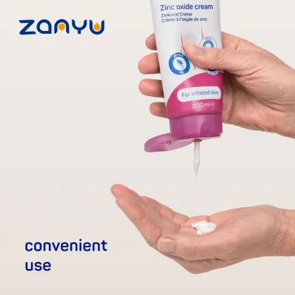 Private Label Skin Zinc Oxide Cream - 200ml Effective Skin Protection & Healing for Incontinence Care