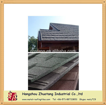 Stone Coated Roof Tile Korea Quality with 12 colors optional
