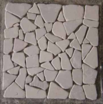Irregular Shape Marble Mosaic Stone