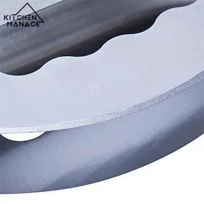 Stainless Steel Double Knife Salad Chopper Rocker Knife