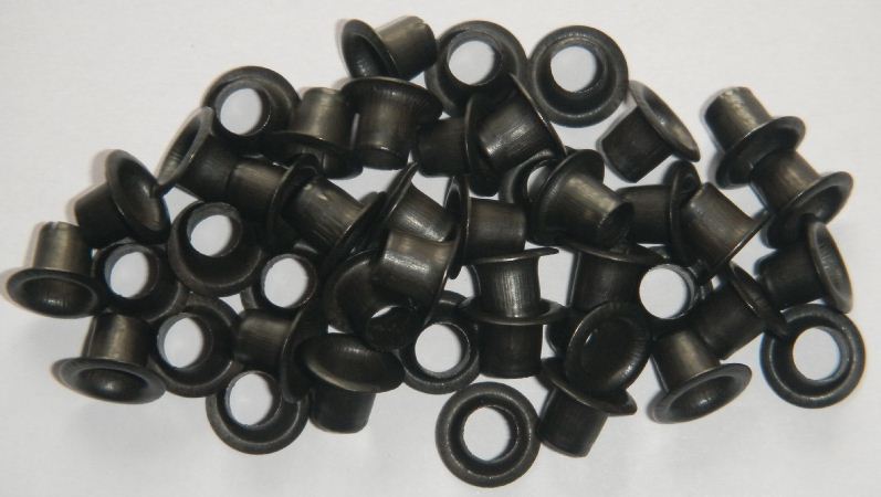 black color eyelets for paper bags