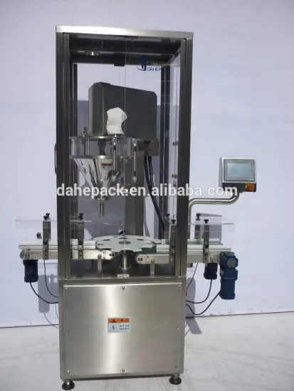 Automatic Rotary Balt Powder Bottles&Cans Filling Machine,Powder Filler