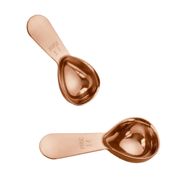 1 Tablespoon 15ML Copper-plated Stainless Steel Coffee Scoop