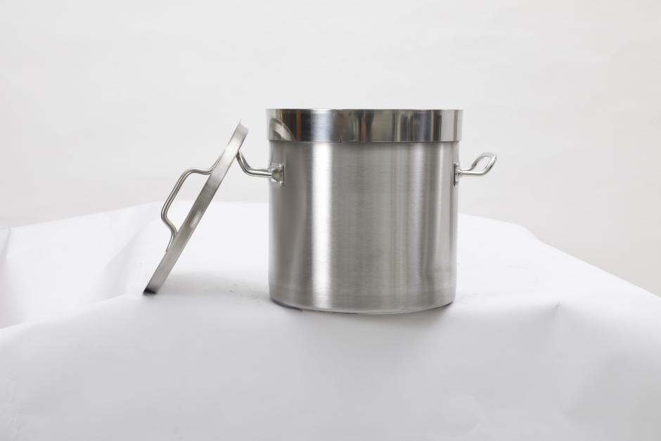 Stockpot de aço inoxidável de fundo pesado