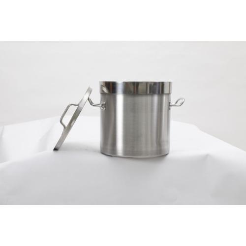 Stockpot de aço inoxidável de fundo pesado