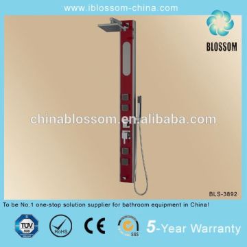 brush 304 stainless steel shower panel