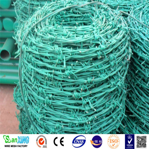 Razor Barbed Wire BWG16 Single Electric Galvanzied Barbed Wire Supplier