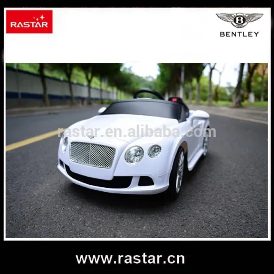 Rastar high quality can sit remote control 4 wheel baby ride on car toy