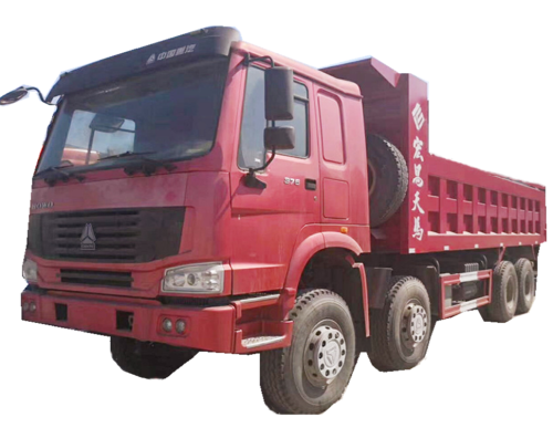 Sinotruk Used RHD HOWO 8x4 375hp dump Truck