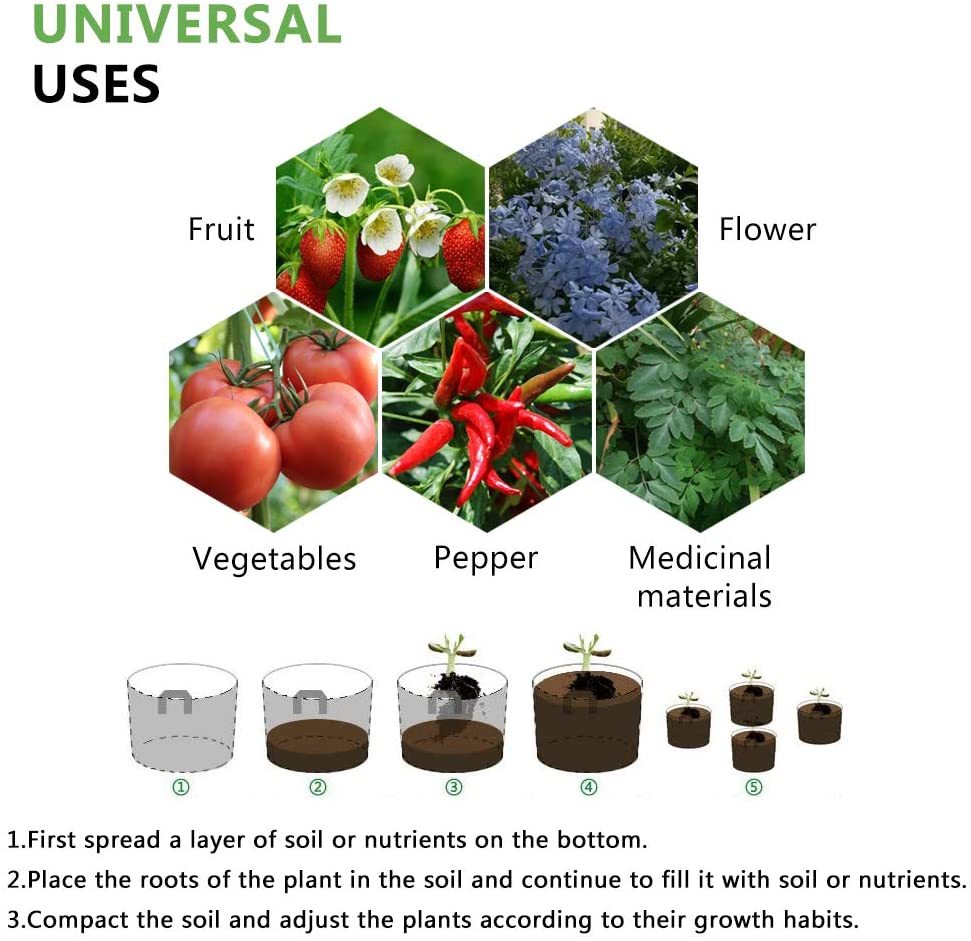 Non Woven Felt Grow Bags