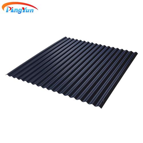 Males de techo PVC Wave de resistencia al calor para la industria/Excelente hoja de plástico de UPVC impermeable para almacén