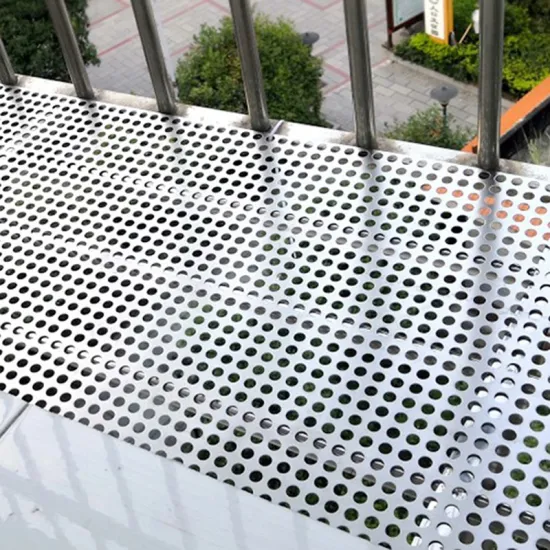 304 Stainless Steel Sheet Perforated Metal Sieve Plate