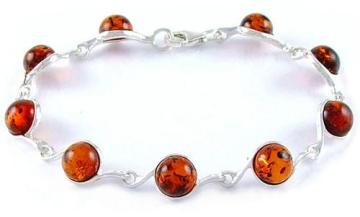 Breath-taking 925 sterling silver bracelet with diamond