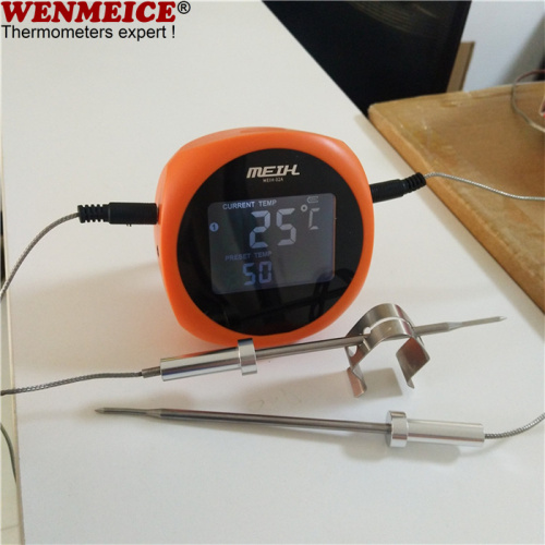 Drahtloses Smart Meat Thermometer Smartphone
