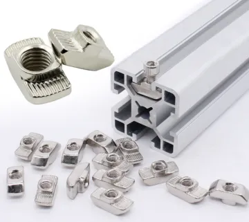 Sliding Nut and T Nut for Aluminum Profiles - Accessories Hardware