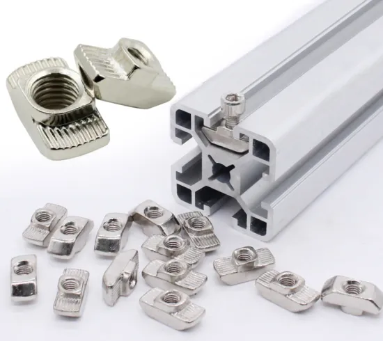 Sliding Nut and T Nut for Aluminum Profiles - Accessories Hardware