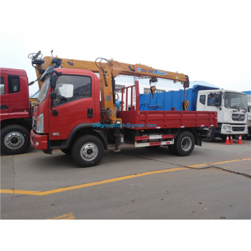 Dayun new design 4Ton crane truck