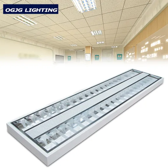 Recessed Mounted Aluminum Louver Reflector LED Ceiling Lights