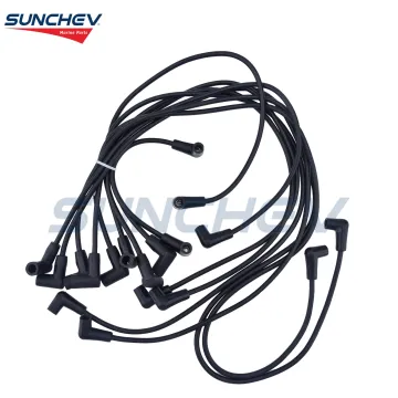 SUNCHEV Ignition Wire Spark Plug Wire 84-816608A81 18-8822-1 For Mercruiser V8