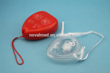 High quality disposable medical CPR face mask for emergency