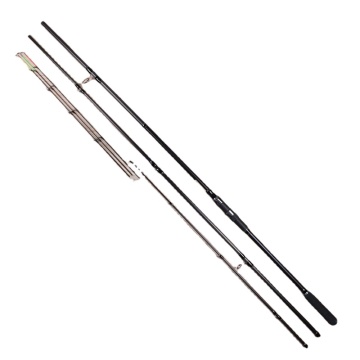 High Carbon Three Pole Slightly Feide Ultra Light Straight Handle Fishing Rod - 3.6/3.9m