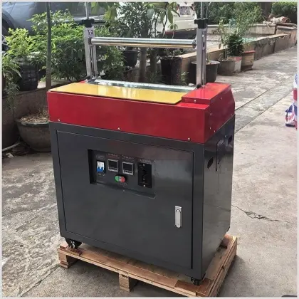 Hot Melt Glue Roller Glue Machine Leather Hot Melt Glue Machine Gluing Machine DL-7522