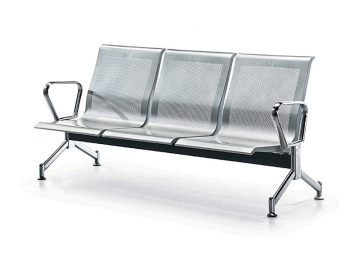 Stainless steel armrest gang chair JYW 0276