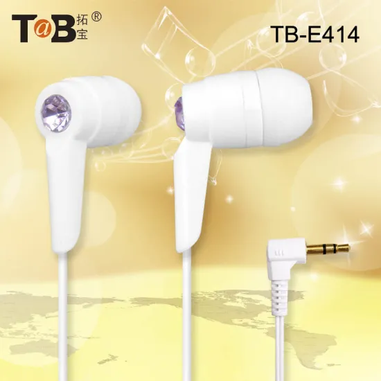 2014 product new in-ear earphones/earbuds for cell phone/laptop/Tablet PC MP3/MP4 Media Player in Dongguan free samples