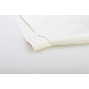 Lona cubierta de PVC blanca