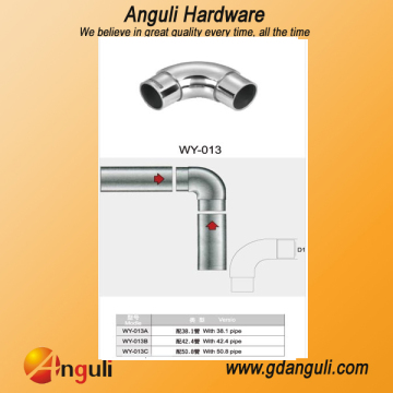 Bend Pipe Connecting Fitting for Staircase Handrail