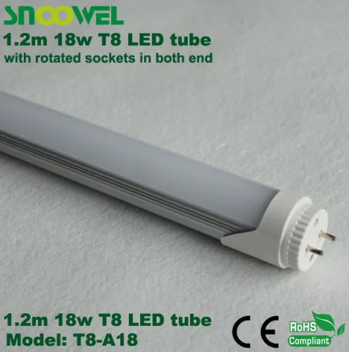 18w 1200mm T8 Led Tube Lights(frosted Cover) 