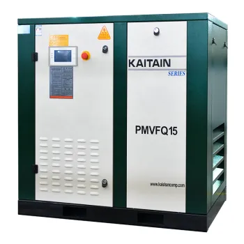 Energy Saving Permanent Magnet PMVF Air Compressors: 15KW to 55KW Stationary Screw Compressors