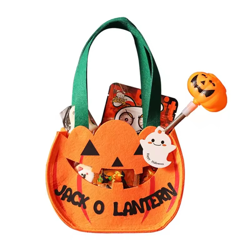 Halloween Hadiah Anak -anak Permen Felt Bag