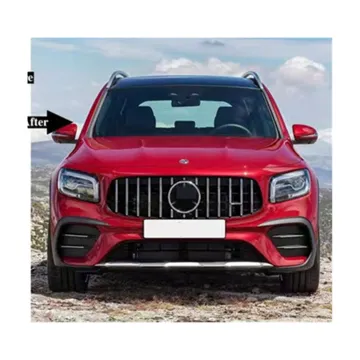 Body Kit for Mercedes-Benz GLB Class X247 2020-2022 GLG35 AMG - Front and Rear Bumper with Grille