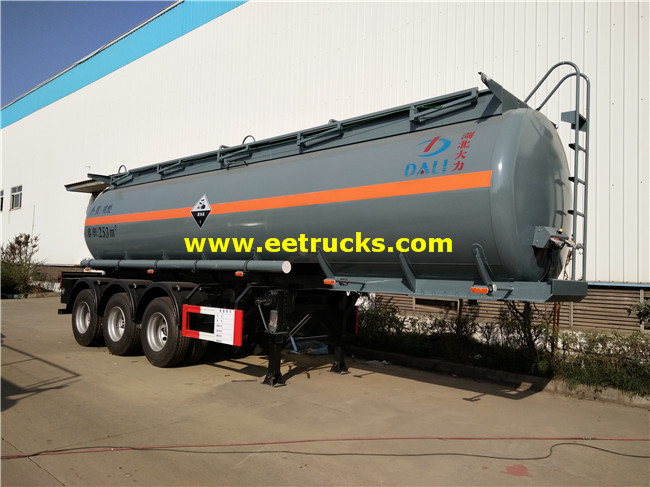 25,000L 98% Sulfuric Acid Tank Semi-Trailers