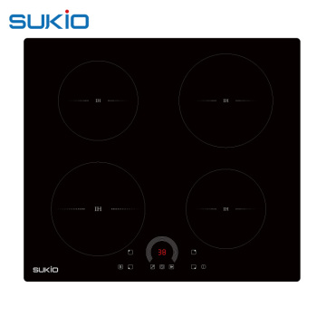 4 Burner Safety Shut Off Induction Cooker with Sliding Touch Control - Manufacture Price