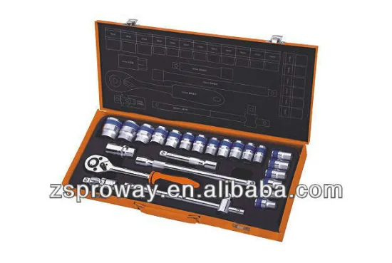 24 pcs 1/2"dr.CR-V multi-function socket set