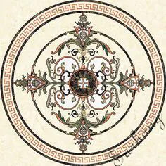 Waterjet inlay flooring,water jet medallion,marble medallion waterjet