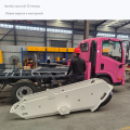 Cherry blossom pink 30 meter aerial work vehicle