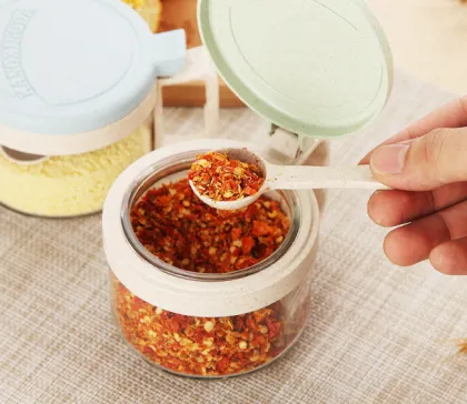 Condiment Holder Salt Condiment Container Set of 4