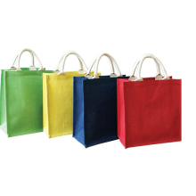 Wholesale high quality colorful linen handbag