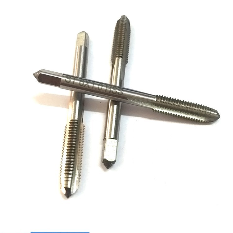 High-Speed M4*0.7 Spiral Taps HSS Top Wire Die Tin Coated Flute Tap for Machine for Thread Cutting