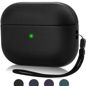 TPU Leather Pattern Protective Cover for AirPods 4 2024 and AirPods 3rd Generation Case