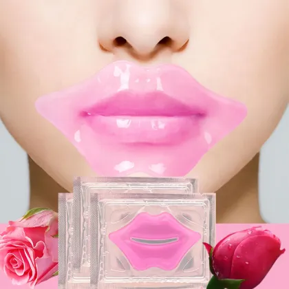 Private Label Pink Hydrating Anti-Wrinkle Lip Mask