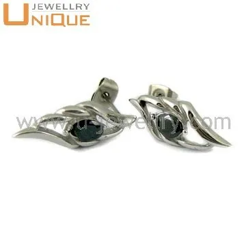 Latest Design fashion zircon stud earrings (E1167)